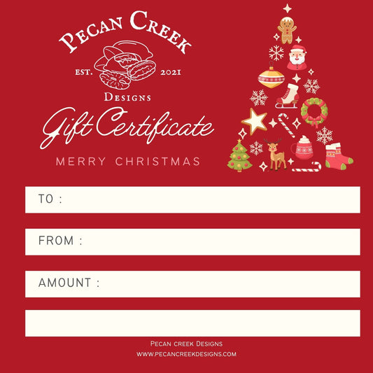 Pecan Creek Designs Gift Card