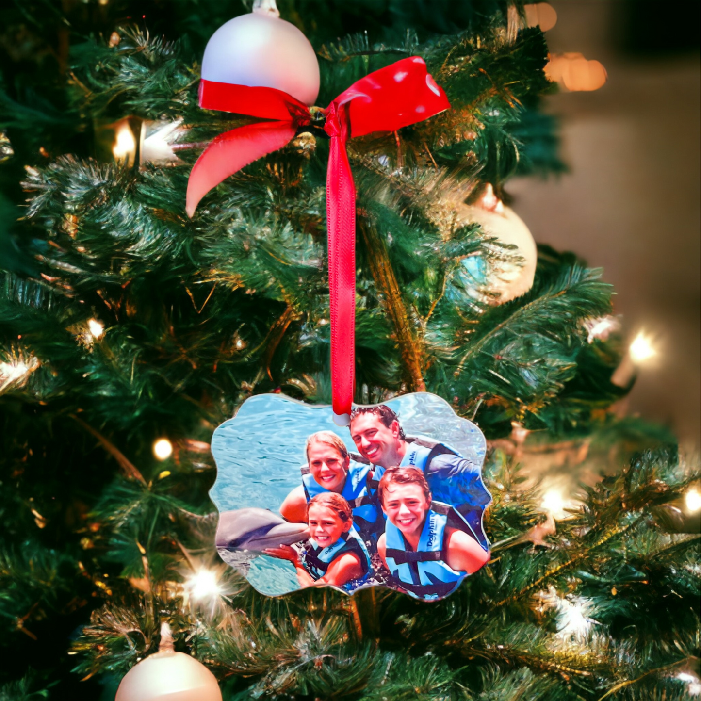 Double Sided Photo Ornament