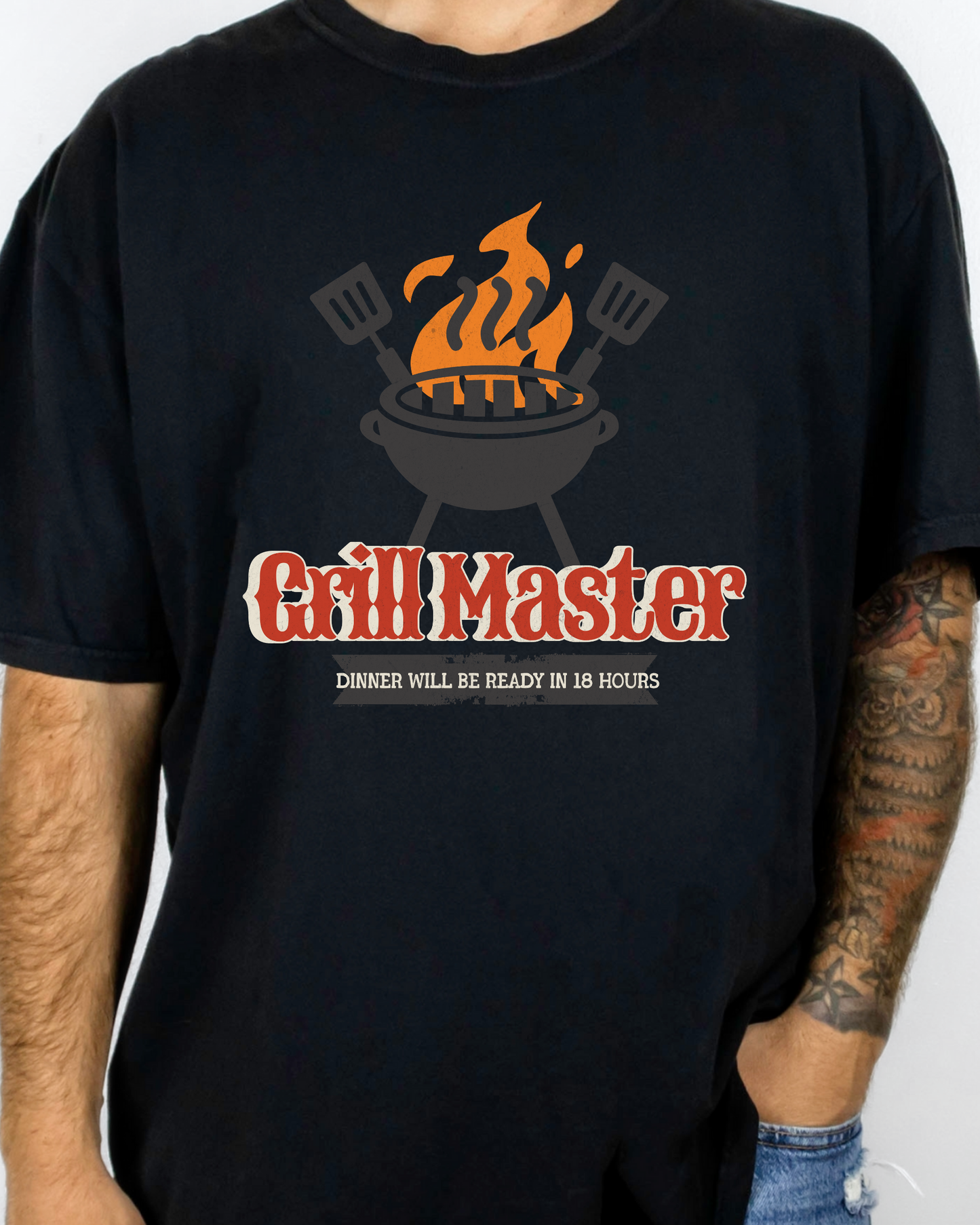 Grill Master Shirt, Comfort Colors Dad Shirt, Funny Father’s Day Gift, BBQ Dad T-Shirt, Grill Dad Tee, Cookout Shirt, Gift for Dad