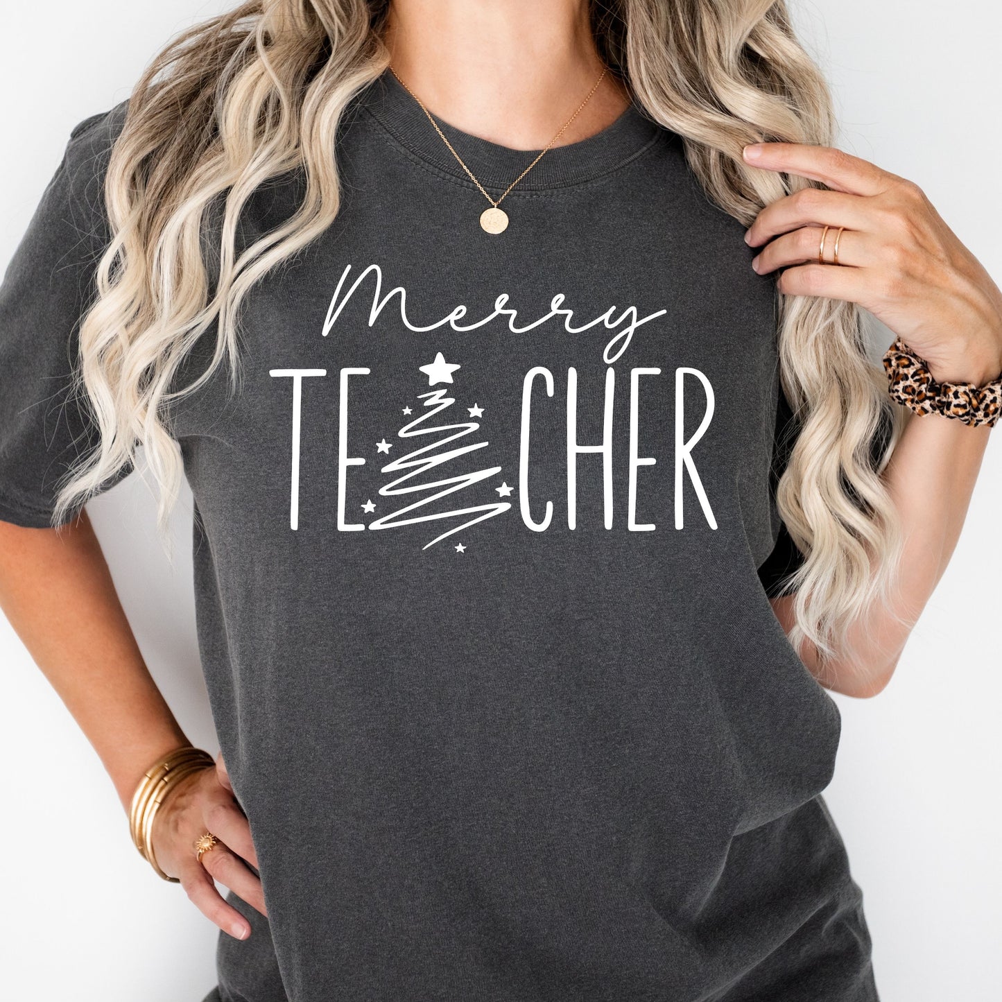Merry Teacher Tshirt