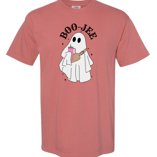 Boo-jee Ghost Floral Fall Tshirt