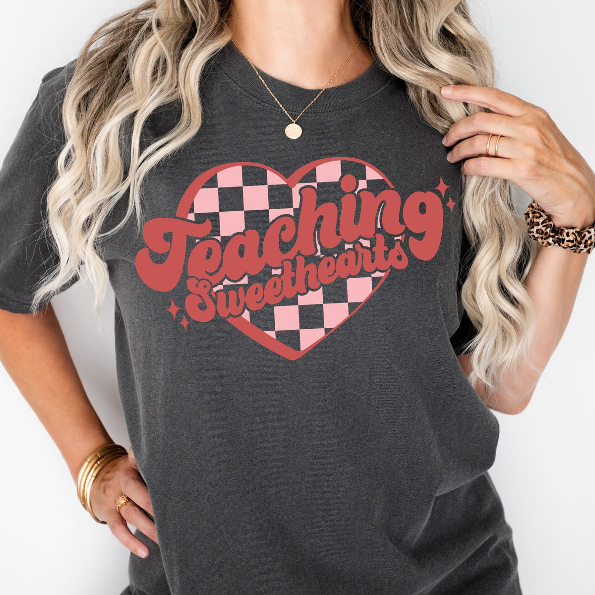 In My Valentine Era graphic T-shirt in Pepper