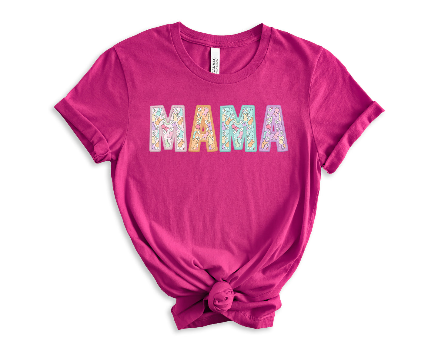 Mama Easter Pastel Colored Women's Graphic Tee