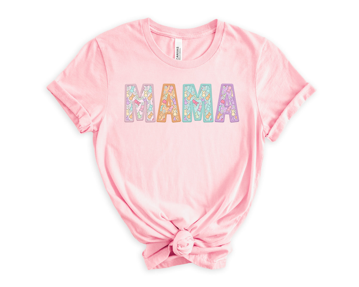 Mama Easter Pastel Colored Women's Graphic Tee