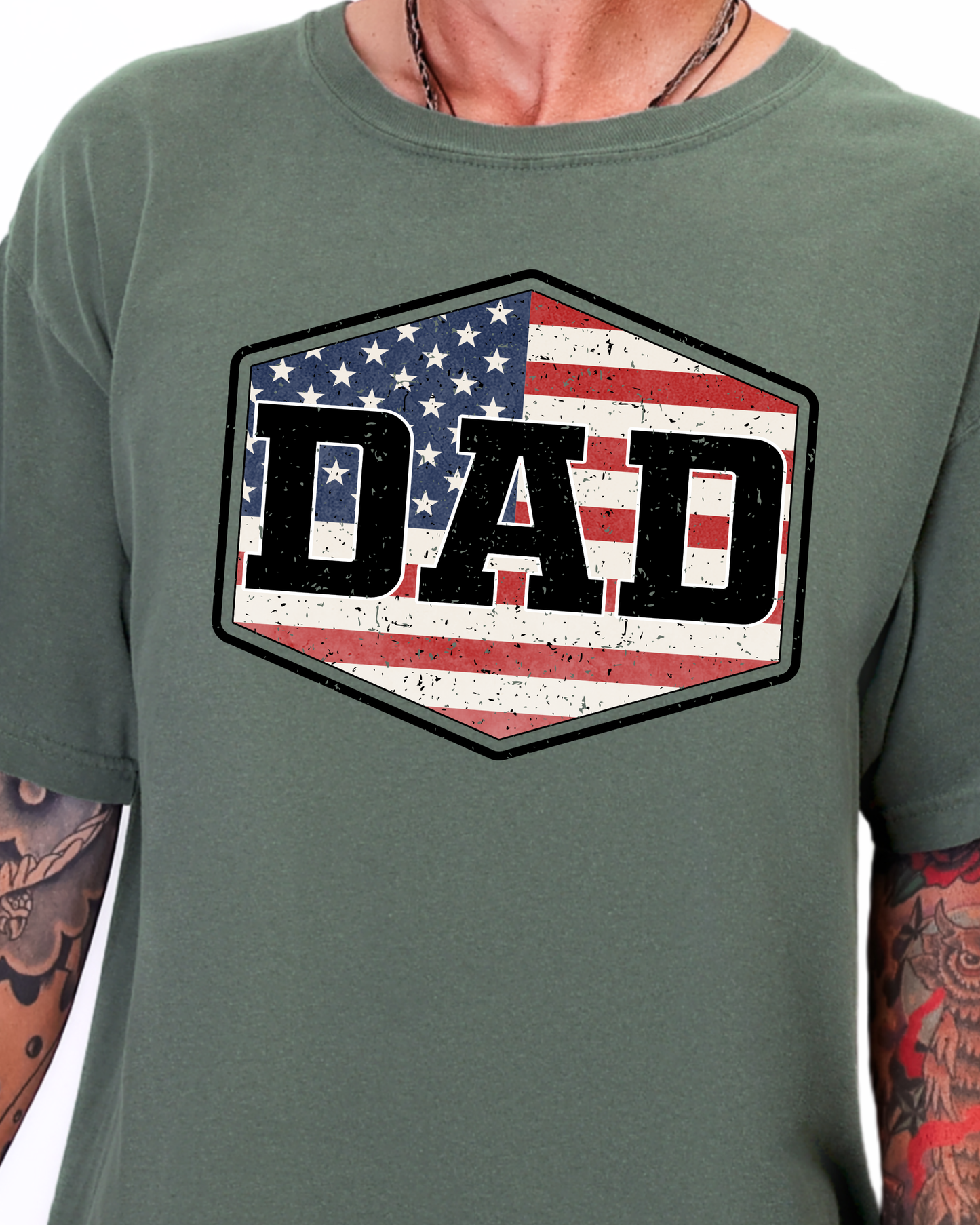Patriotic Dad Shirt, Father’s Day Gift for Dad, American Flag Dad Tee, USA Dad Shirt, Gift for Grandpa, Birthday Gift for Dad