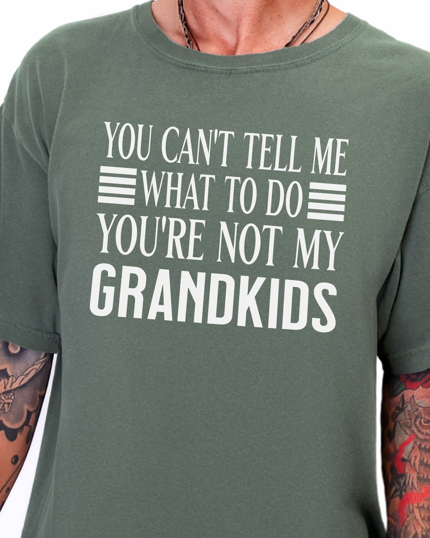 Funny Grandpa Shirt, You’re Not My Grandkids Shirt, Comfort Colors Grandpa Tee, Papa Shirt, Pops Gift, Father’s Day Shirt