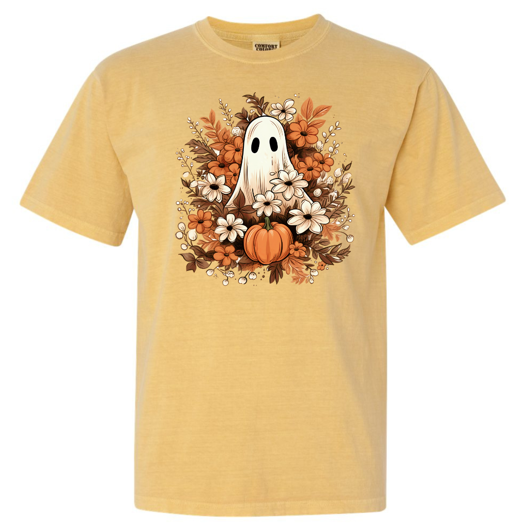 Ghost Floral Fall Tshirt