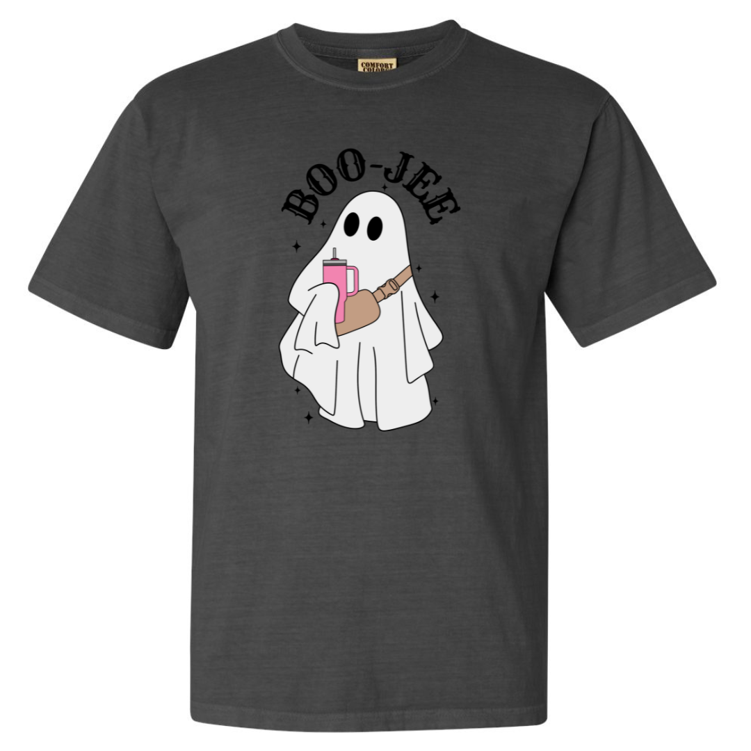 Boo-jee Ghost Floral Fall Tshirt