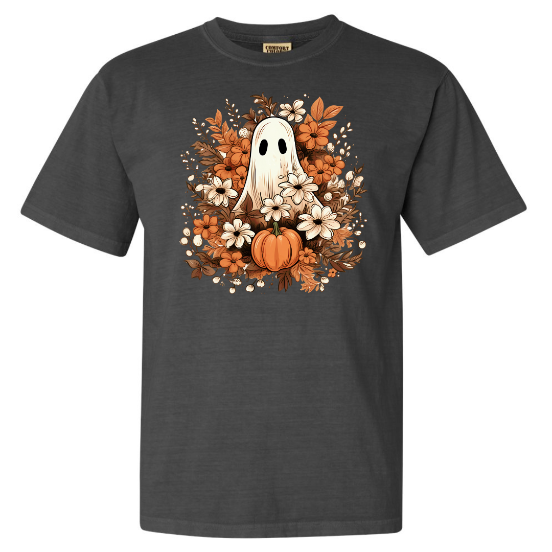 Ghost Floral Fall Tshirt