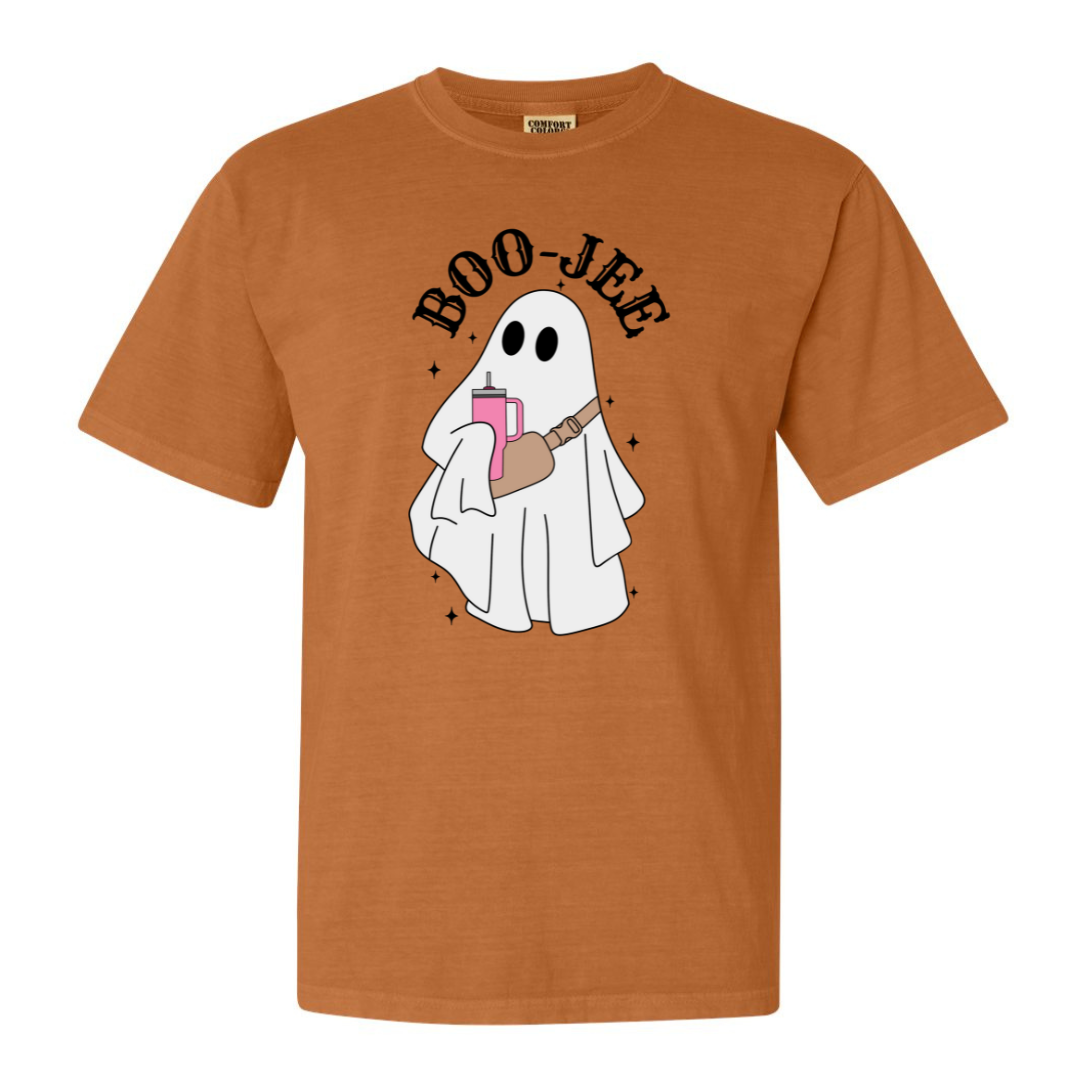 Boo-jee Ghost Floral Fall Tshirt