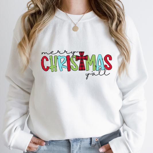 Merry Christmas Ya'll Women's Sweatshirt