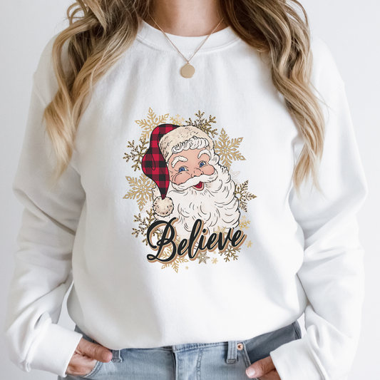 Red Santa Christmas Women's Sweatshirt