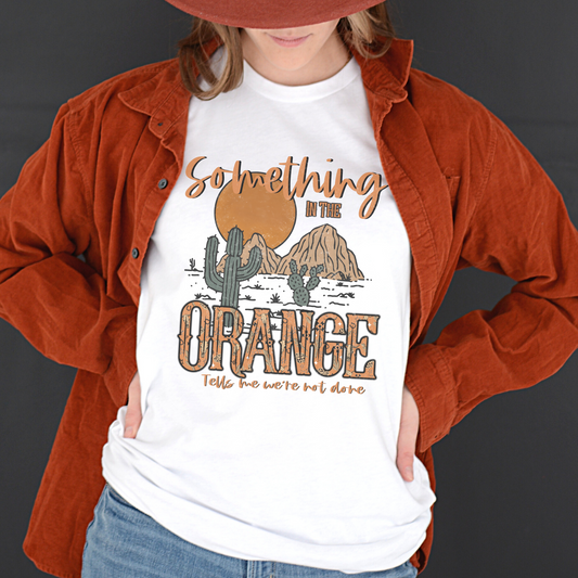 Something in the Orange Women's Graphic Tshirt