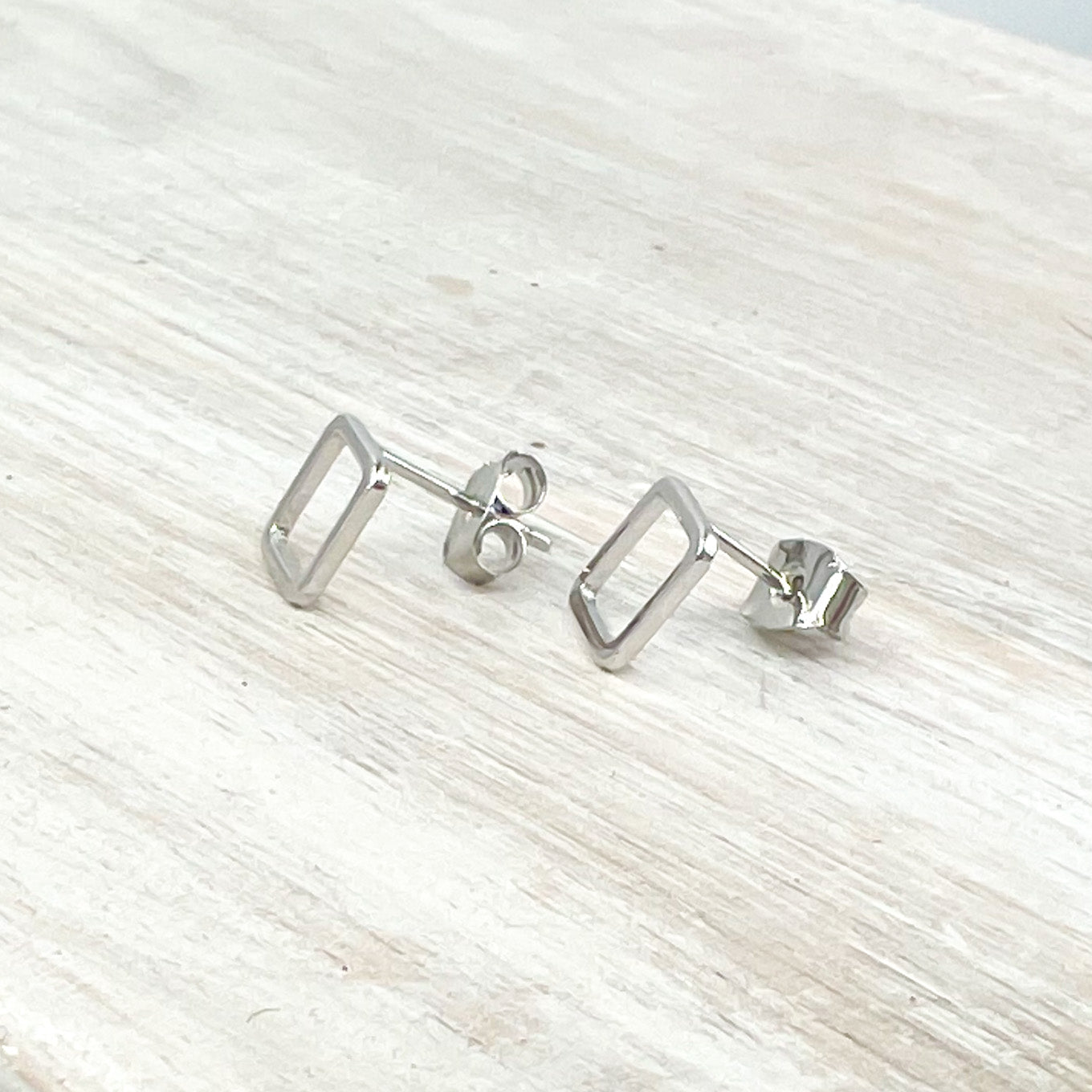 14K Gold Filled Dainty Square Earrings