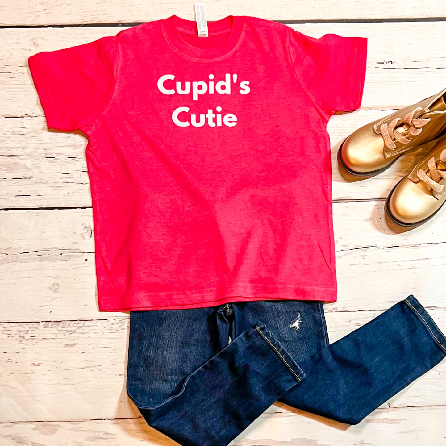 Cupid’s Cutie Valentine toddler tshirt