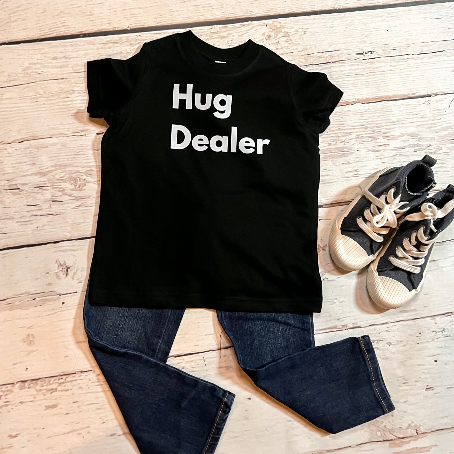 Hug Dealer toddler tshirt