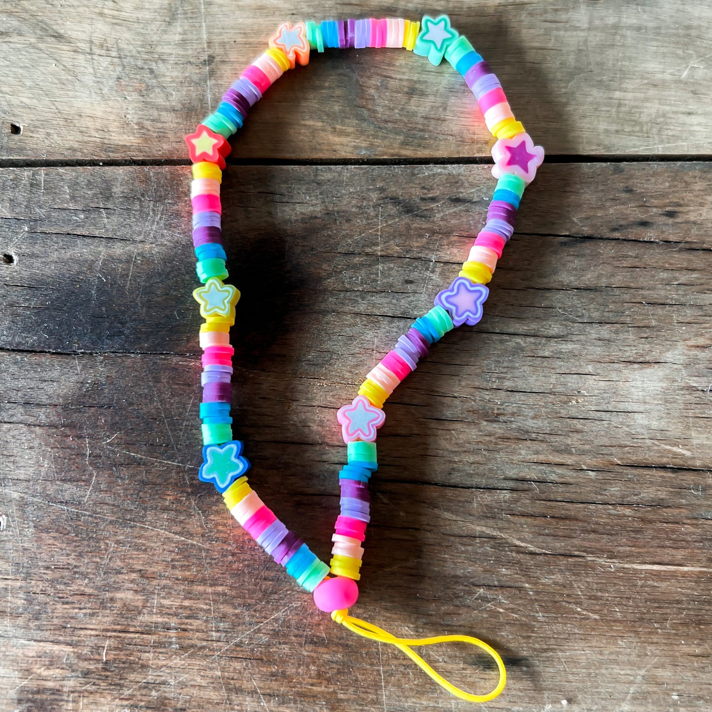 Star Multicolored Phonecase Lanyard