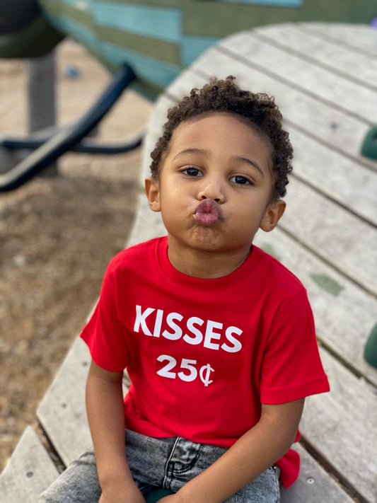 Kisses 25 cents toddler tshirt