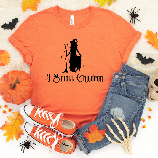 I Smell Children Hocus Pocus Halloween Tee