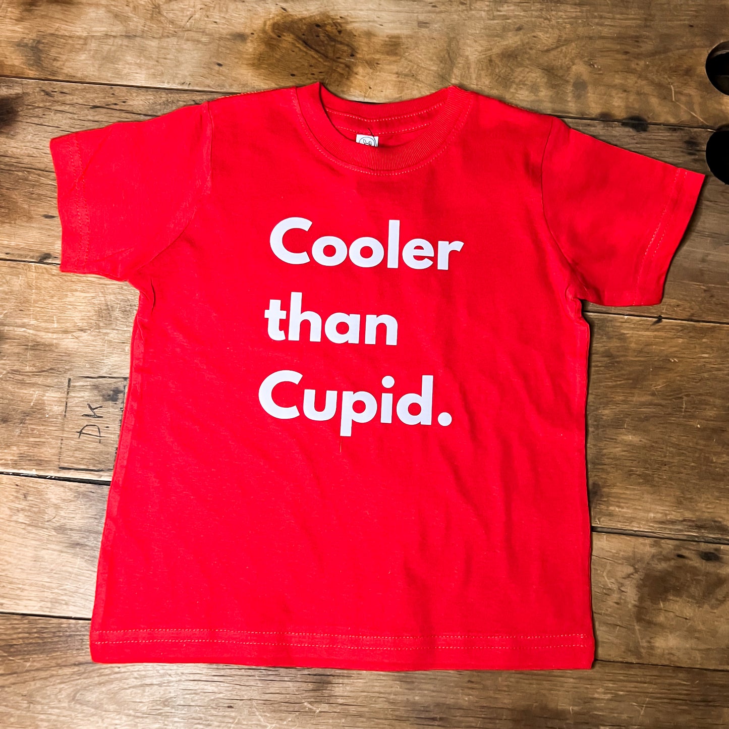 Cooler than Cupid Valentine toddler tshirt