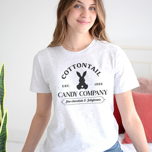 Cottontail Candy Company Easter Bunny Women's Graphic Tee