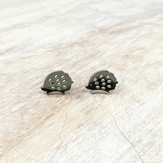 Hedgehog Stud Earring