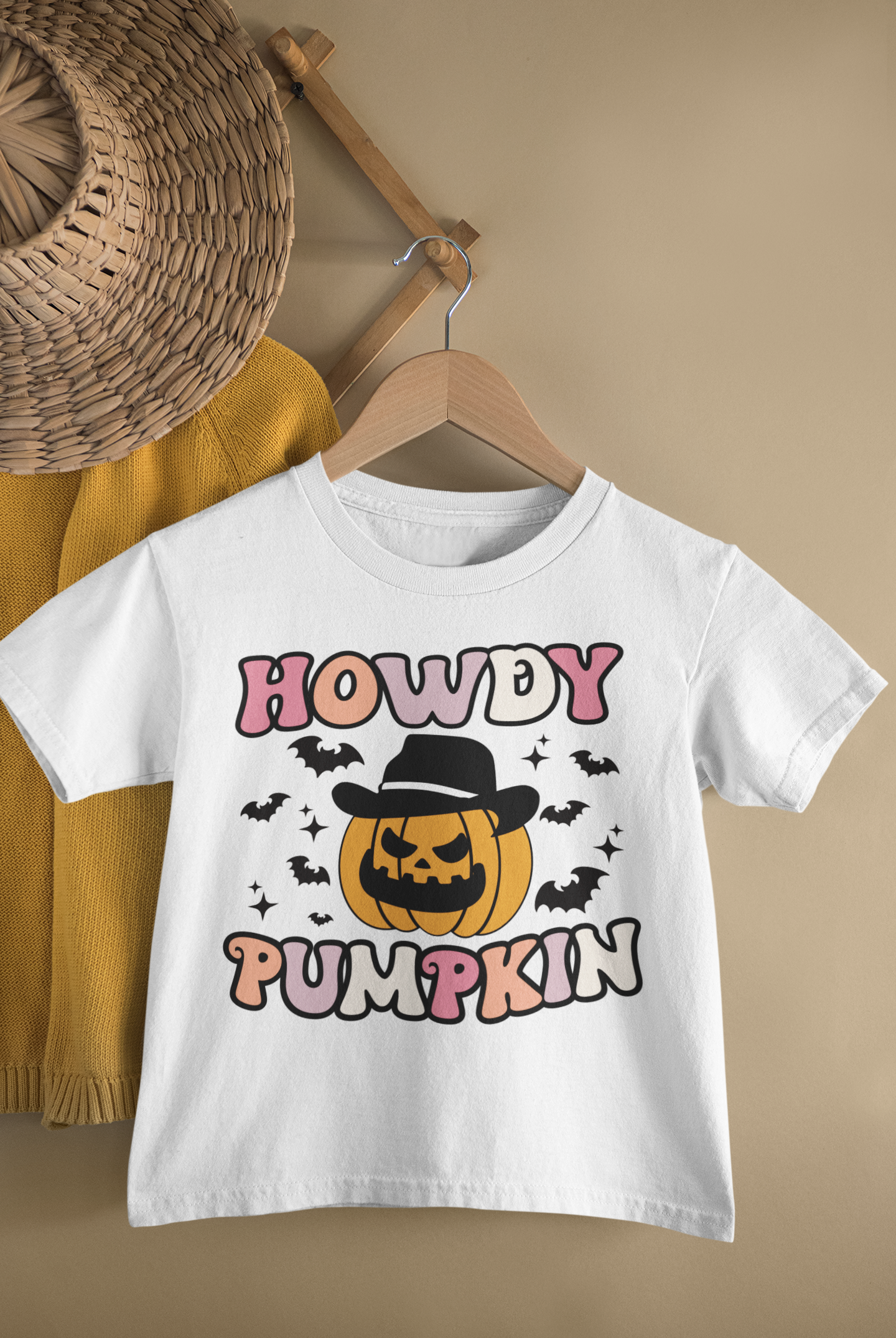 Howdy Pumpkin Halloween Kid's T-shirt