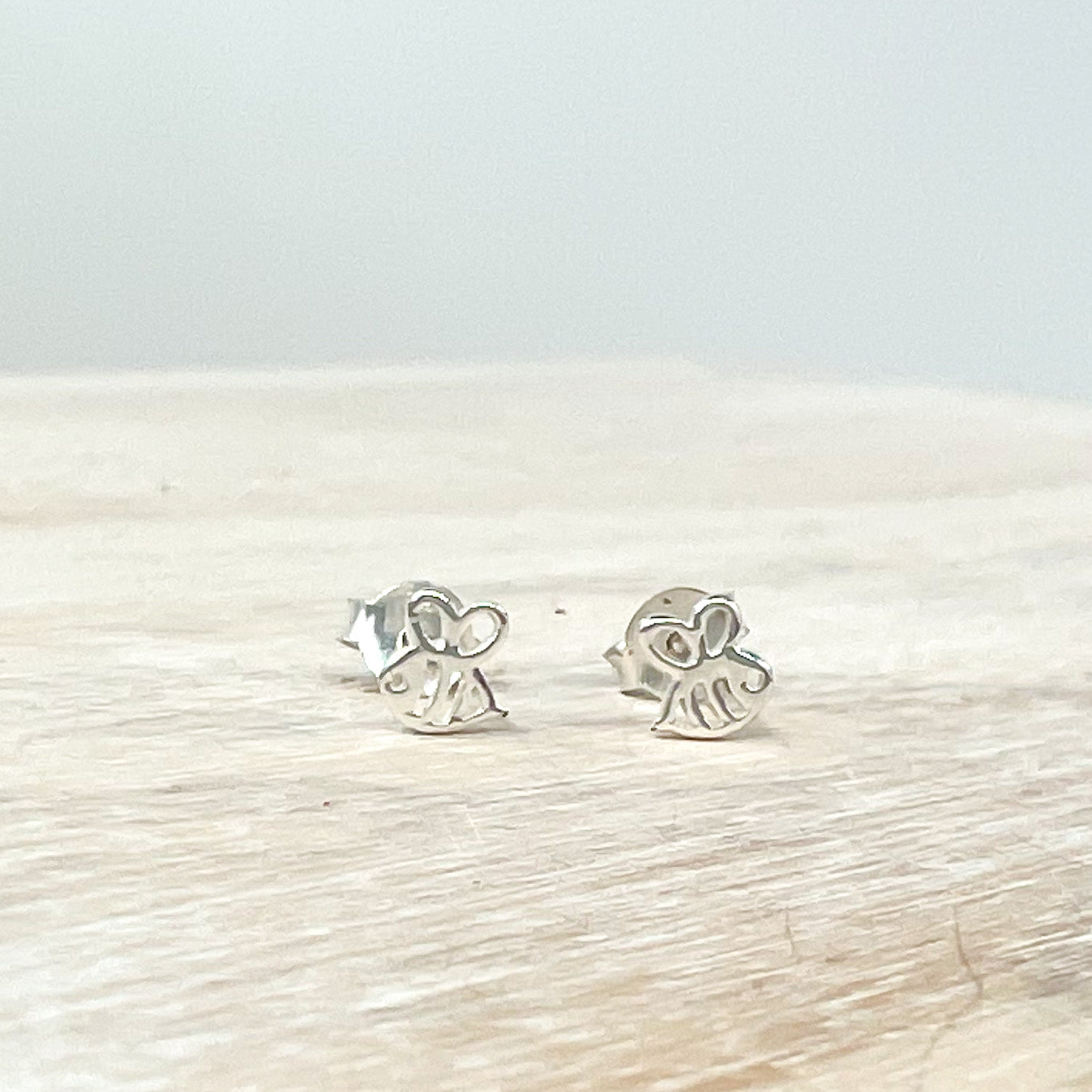 Silver Bee Sterling Silver Earrings