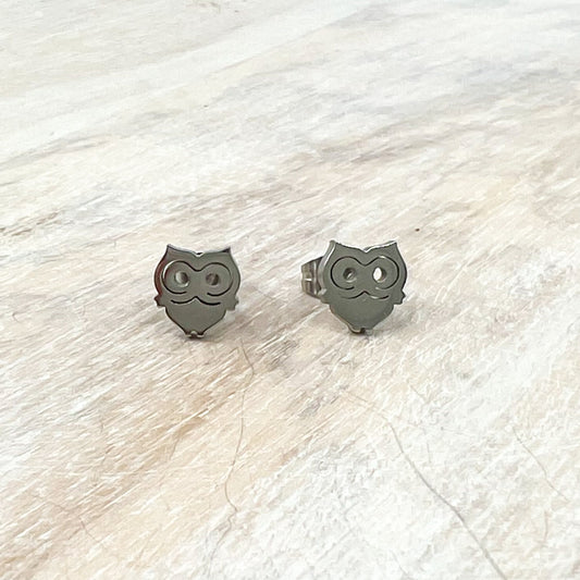 Owl Stud Earring