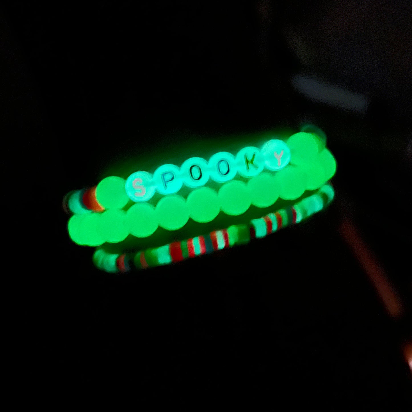 Glow in the Dark Halloween Bracelet