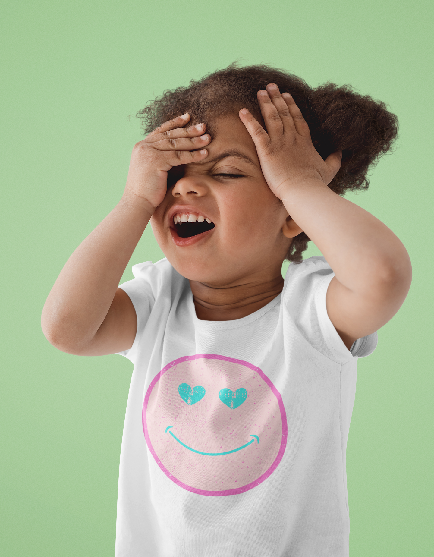 Smiley Face Valentine Toddler tshirt