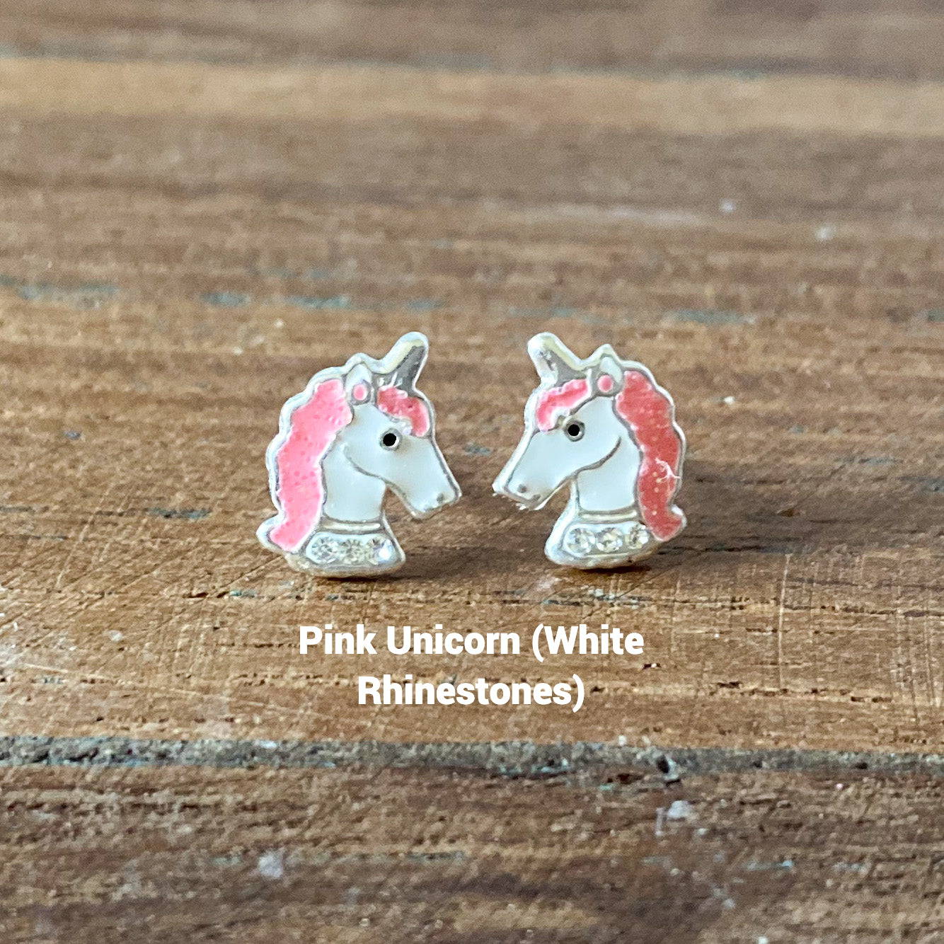 Unicorn Earrings 925 Sterling Silver Hypoallergenic Earrings for Little Girls