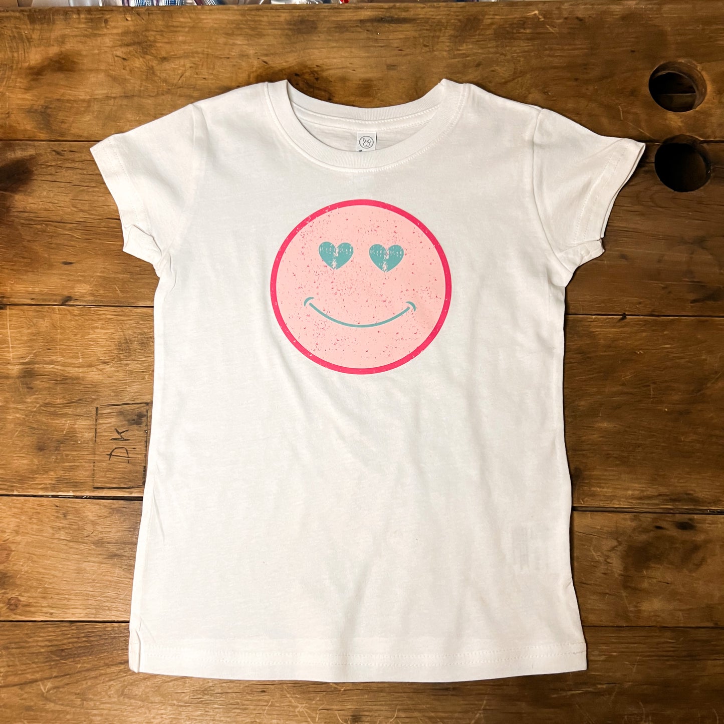 Smiley Face Valentine Toddler tshirt